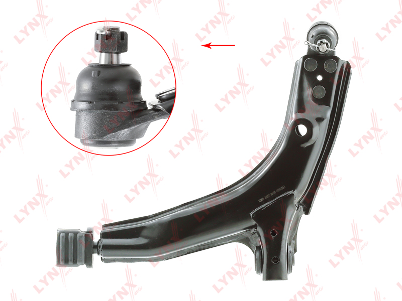 рычаг нижний левый!\ Daewoo Lanos 97>