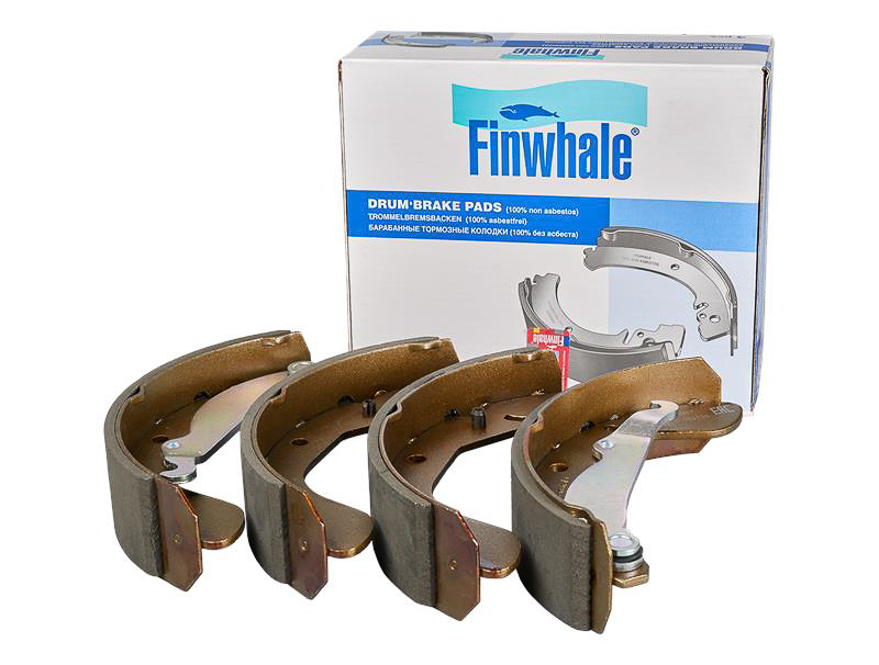 VR817 FINWHALE Колодки задние барабанные Nexia(94-16), Lacetti(04-13), Lanos, Sens, Corsa NP1464; 96226110; 93747045
