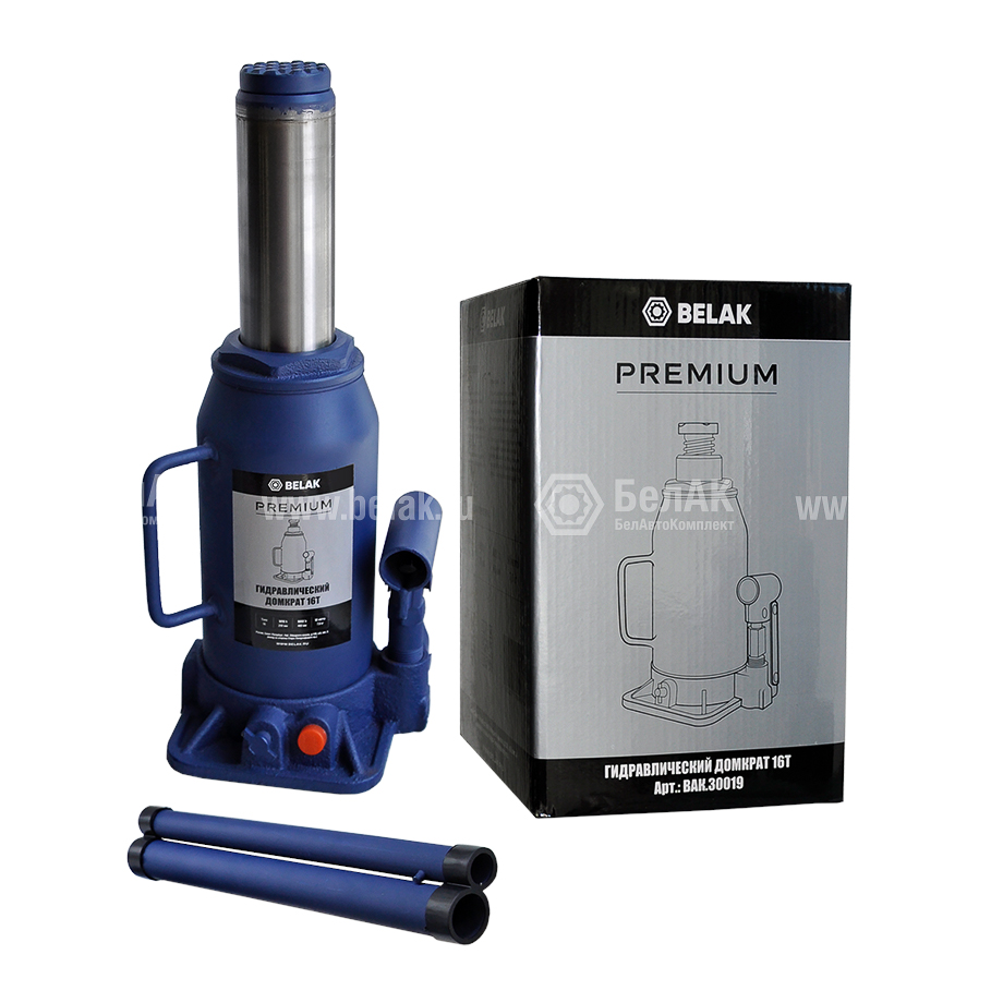 Домкрат гидравлический PREMIUM 16 т. BELAK