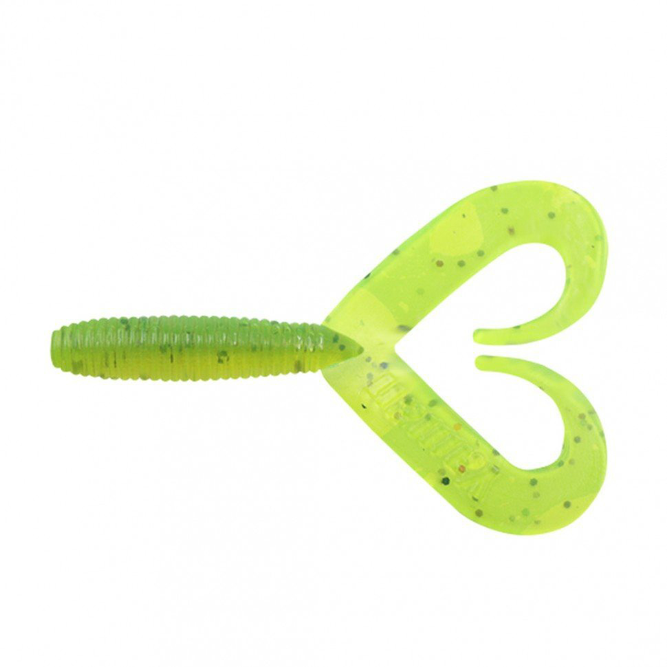 Твистер YAMAN PRO Loop-Two, р.2 inch, цвет  #10 - Green pepper (уп.10 шт)