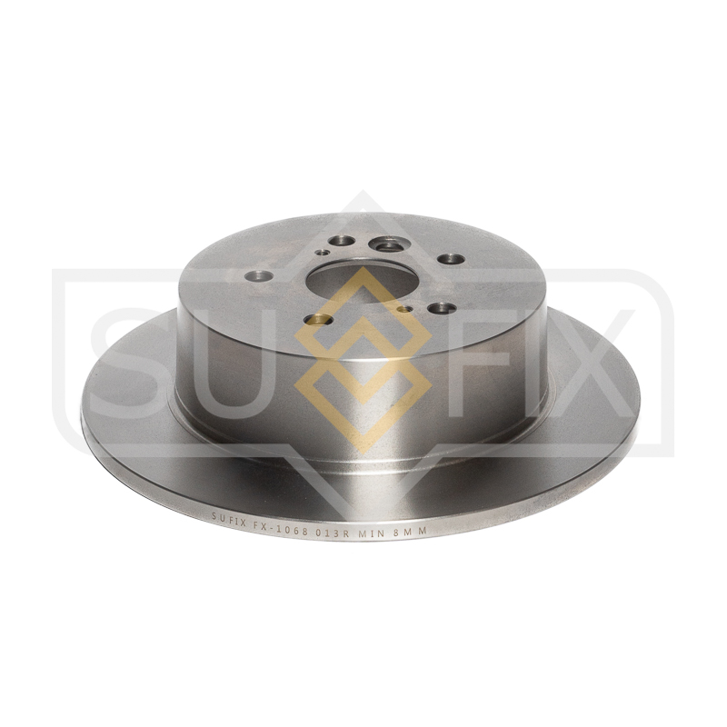 FX-1068 Диск тормозной невентилируемый задний (303x9) SUFIX