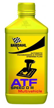 Масло трансмисионное ATF D III MULTIVEHICLE 1L (синт. трансм. масло) BARDAHL