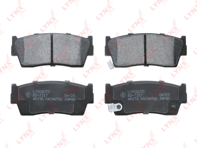 BD-7317 Колодки тормозные дисковые LYNXauto