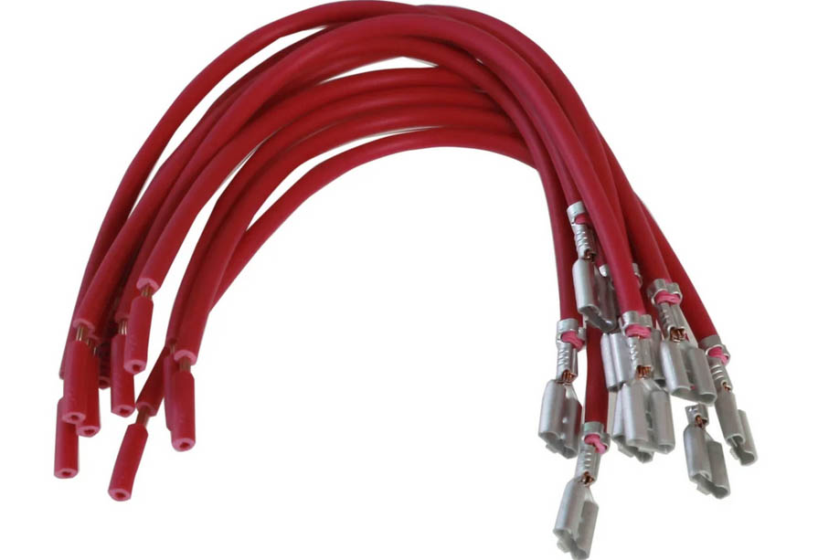 Клемма электропроводки мама 4,8мм наружная луженая с проводом 0,75мм (уп.10 шт.) TM Nord YADA