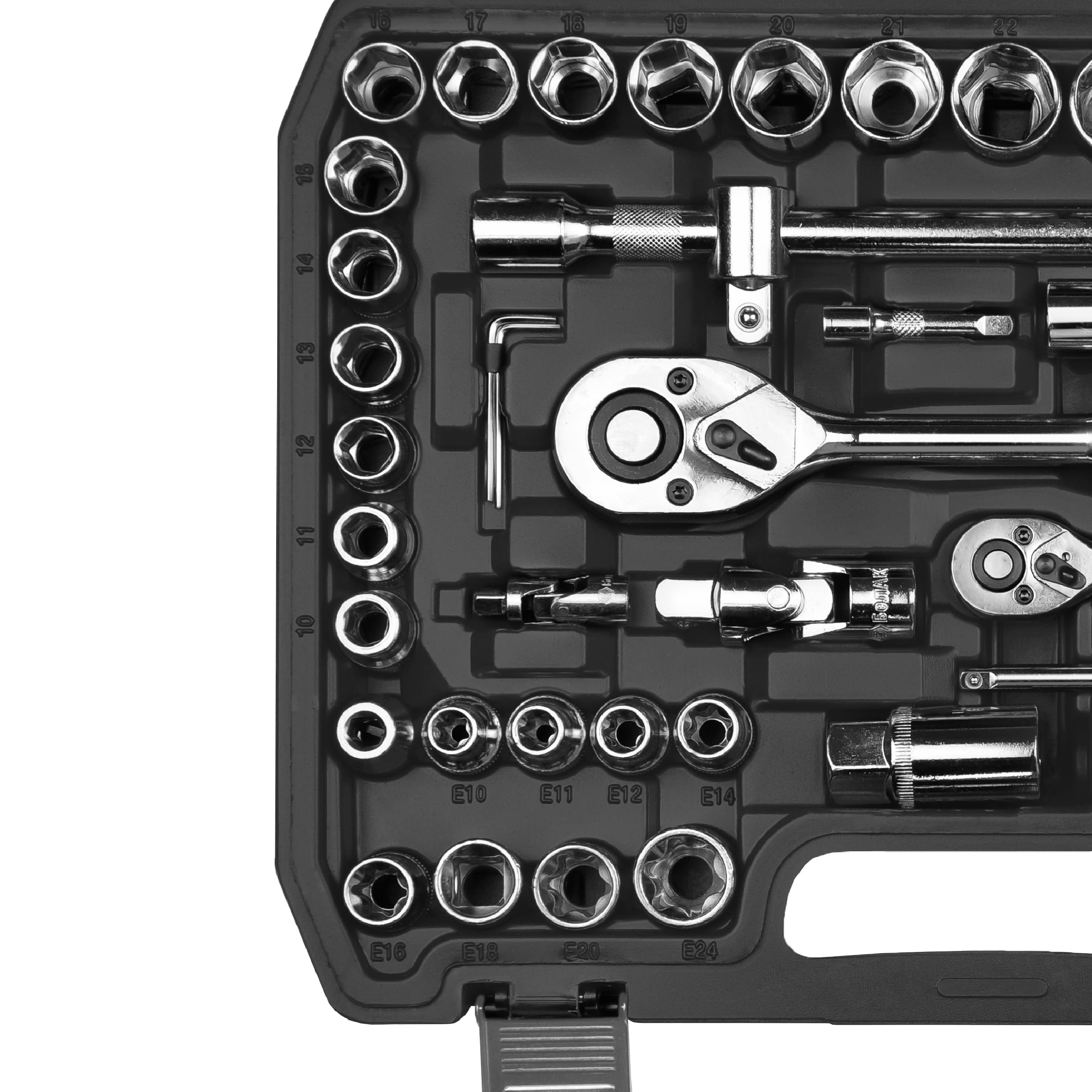 Набор инструментов ХРОМ,108 предм. "БелАК" Набор инструментов ХРОМ,108 предм. "БелАК"