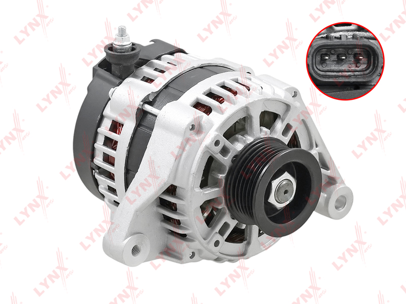 EA-1307 Генератор (90 A, 6PK) LYNXauto