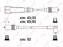 Провода в/вольтные для а/мAUDI 80 1,6 84-91 VW Golf II 1,3-1,8 84-92/Golf III 1,6-2,0 94>Golf IV 2,0