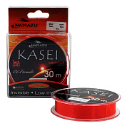 Леска Namazu "Kasei", L-30 м, d-0,10 мм, test-0,88 кг, красный/10/