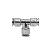 Фитинг соединитель металлический тройник d10 мм/30 БАК90360 