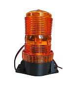 Проблесковый маячок 10-110V 15W "Маяк"  MK10-110V-7M-15W/OR/30LED