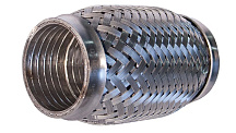 Гофра глушителя 50х120, 3-слойная interlock