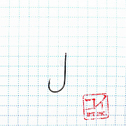 Крючок KOI "SINGLE SPOON HOOK", размер 6 (INT), цвет BN (10 шт.)/150/