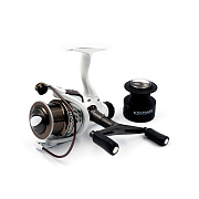 Катушка безынерционная Namazu White Fish WF3000, 4+1 подш., метал. шпуля + запасная графит. шпуля/20/